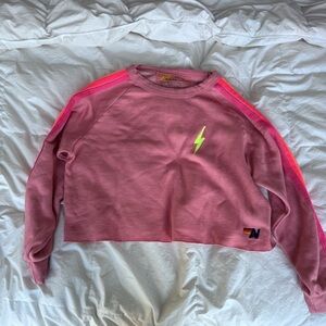 Aviator Nation Cropped Sweatshirt in Large